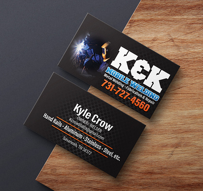 K&K Mobile Welding brand identity branding design graphic art graphic design illustration logo logo design typography