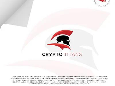 Titans Modern Logo cryptocurrency logo design graphic design illustration logo logo maker minimal logo minimalist modern logo