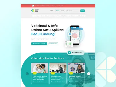 ✅ KEMKES [Indonesia Ministry of Health] - Landingpage ✅ branding business creative design figma figmadesign government graphicdesign health landing page modern ui ui ux ux web design website concept website design