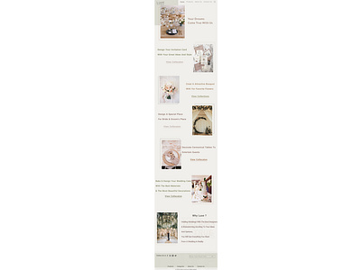 web page for wedding planner concept 3d animation branding design graphic design illustration landing page logo mobile app design mobile design mobile ui motion graphics ui web design