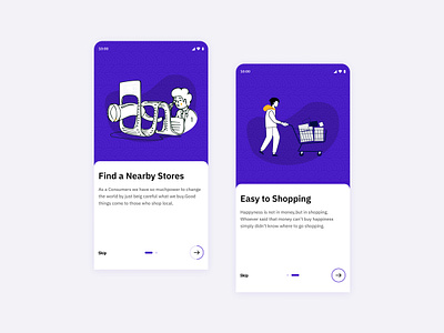 Walkthrough branding design ui