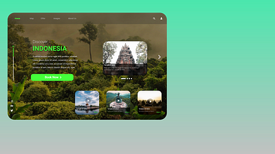 traveling landing page app design logo ui ux