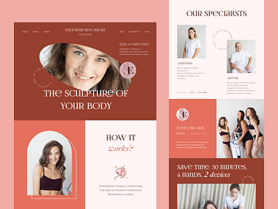 Beauty care & body skin therapy – Website design beauty beauty care branding brutalism colorful cosmetics design design studio eccomerce graphic design illustration landing page logo minimalism trend ui ux web design