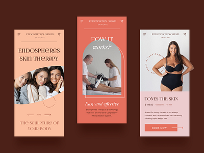 Endosperes Origin – Responsive mobile design beauty beauty care branding brutalism cosmetics design design studio eccomerce graphic design illustration logo minimalism mobile responsive design trend ui ux web