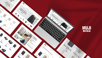 MUJI digital experience reimagined branding design digital ui ux