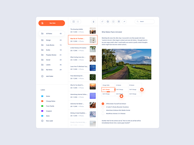 Notes Dashboard UI Kit dashboard figma sketch ui kit xd