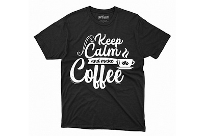 T-shirt coffee custom custom t shirt design illustration logo shirt svg typography vector