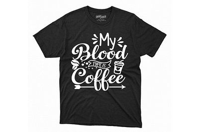 T-shirt coffee custom custom t shirt design illustration logo shirt svg typography vector