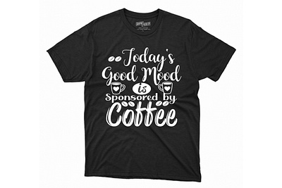 T-shirt coffee custom custom t shirt design illustration logo shirt svg typography vector