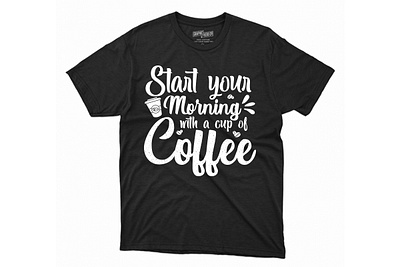 T-shirt coffee custom custom t shirt design illustration logo shirt svg typography vector