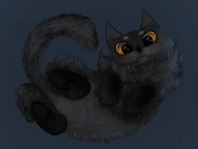 Fluffy illustration