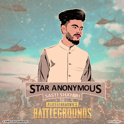 Start Anonymous Vector Art anonymous art branding design graphic design illustration logo pubg star anonymous vector