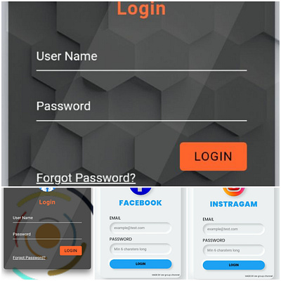 CODE SCRIPT FROM LOGIN ( HTML+CSS ) 3d css design ui web