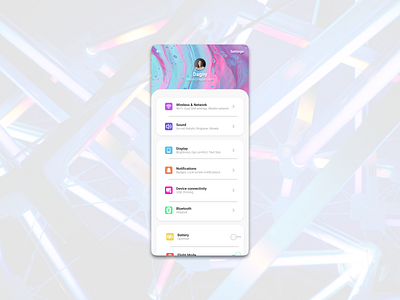 Settings app app design preferences profile settings ui user user preferences user profile user settings ux web design webdesign