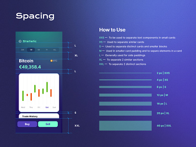 Crypto Exchange Rate project. Design System in Figma bitcoin blockchain color scheme crypto crypto exchange rate crypto token design system design system spacing etherium exchange rate figma figma design system token ui ux