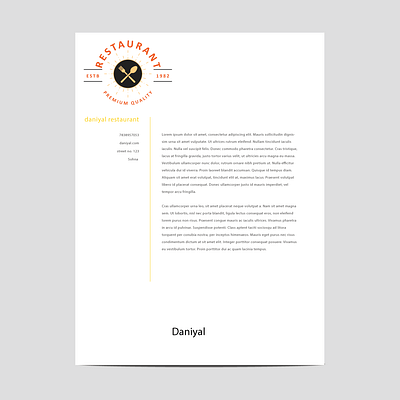 Letterhead Design