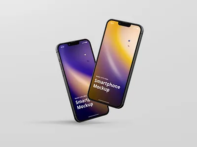 Phone 13 Pro Max Mockup abstract apple clean design device display iphone iphone 13 iphone 13 pro iphone 13 pro max mockup phone phone mockup presentation realistic screen simple smartphone theme ui