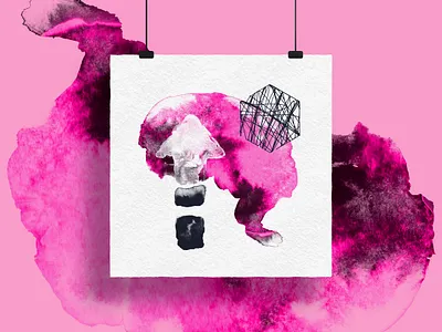 Improve intelligence Illustration brain illustration ink learning picture raster traditional painting watercolor