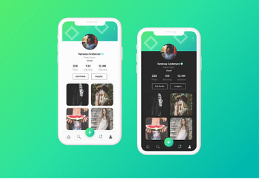 User Profile dailyui figma mobile app profile social media ui uiux userprofile ux