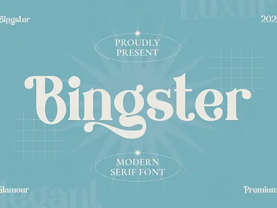 Bringster - Modern Premium Font advertising bold branding classy display elegant fat header headline invitation logo luxury magazine modern premium premium font premium fonts sans serif font stylish typography