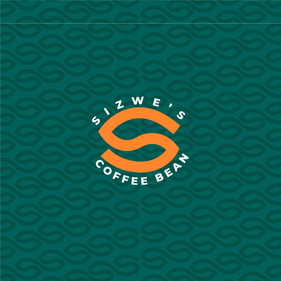 Letter S Coffee Bean Logo branding coffee graphic design hot beverage logo packaging pattern