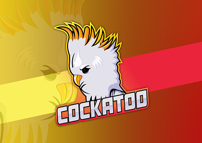 Cockatoo Logo Design 3d logo background photo banner branding design ecommerce slider esports esports logo illustration logo mascot mckup slider ui vector