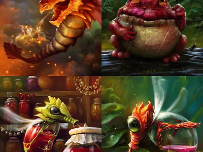 Royal Quest cards card character digital art digital painting eldarzakirov game games katauri royal quest