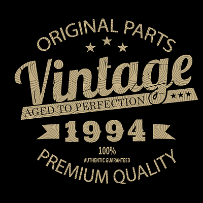 vintage 1994 for birthday shirt logo shirt design