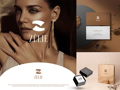 ZÈLIE Logo Design branding design graphic design logo redesign typography