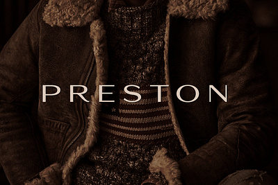 Preston - Classy All-caps Sans branding creative market design font graphic design logo logo design sans type design typeface typography