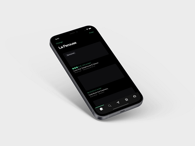 Food app exploration (dark mode) food ios iphone 12 mobile design ux