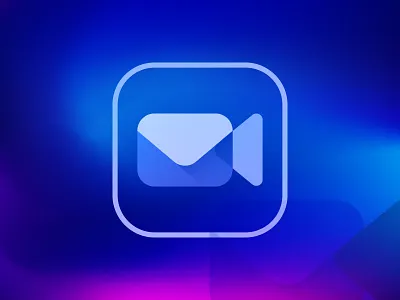 Video Mail Icon and Logo. app brand brand guide branding camera icon identity letter logo logodesign logodesigner logos logotype mail mark monogram new design popular symbol video