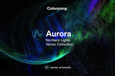 Aurora - Colorful Vector Bundle 3d animation app branding bundle clipart collection design graphic design illustration logo motion graphics ui