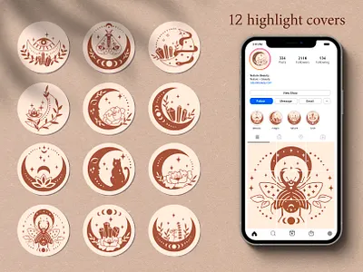 Boho logo creator boho branding creator flat graphic design illustration illustrator logo minimal vector