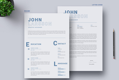 CV Resume Template clean cover letter cv clean cv design cv template design doc illustration job job cv professional cv professional cv modern resume resume design resume template simple clean cv simple cv template cv word work