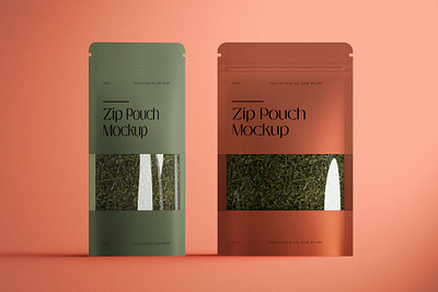 Zip Pouch Mockup branding design doy free freebie identity illustration jar mockup mockups paper photoshop pouch product mockups psd scene scene wrapper tea tea product zip puoch