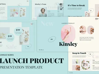 Launch Product Template branding business concept creative design google slides graphic design illustration keynote launch launch product pitch deck portfolio powerpoint presenattion template presentation product product template slides vector