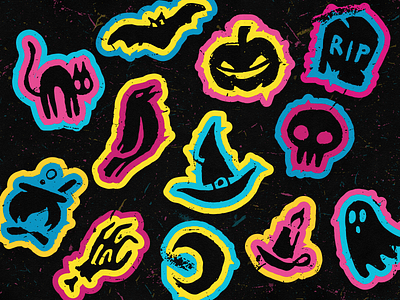 Spooky-cons Pack branding cmyk design free halloween icons free icon pack free icons halloween halloween icons icons illustration inkbyteatwork logo modern vector