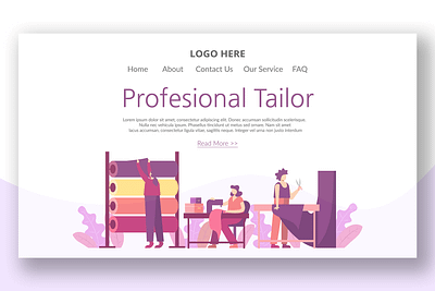 Personal Boutique - Landing Page app boutique branding design illustration landing landing page multipurpose page personal boutique purpose technology ui ui design ux ux design walkthrough web development web maintance website