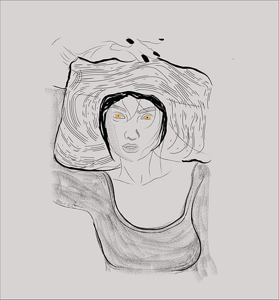 women design graphic design illustration illustrator portrait woman