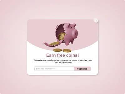 Daily UI 016: pop-up/overlay design graphic design ui