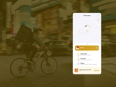 Location Tracker app delivery delivery app design food food app food delivery food delivery app gps location location tracker tracker tracking ui web design webdesign