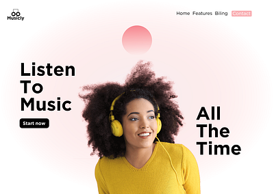 UI/UX design for music website | letket branding design graphic design ui ux