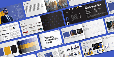 Kiteworks Branding Visual Style Guide b2b brand brand book brand manual branding branding guideline cybersecurity print visual style guide