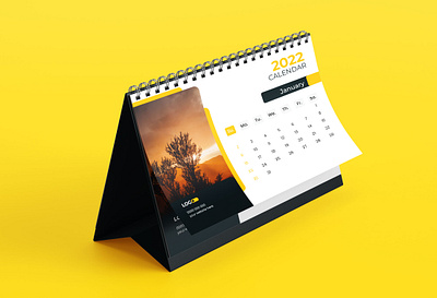 2022 Desk Calendar design template 12 month 12 page 2022 2022 calendar 2022 desk calendar business calendar corporate calendar desk calendar download new calendar print design