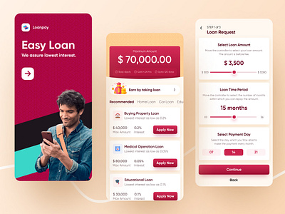 Digital Loan Assistant App 2021 2021 banking app expense tracker finance finance app financial app fintech loan app loan assistant loan brokers loan calculator loan money loan tracker money management money transfer payment payment app paypal rent wallet