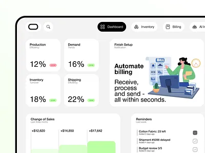 ERP Dasboard - Oracle NetSuite dashboard erp erp dashboard graphic design oracle oracle netsuite sap ui ux web design