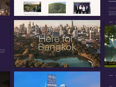 Dusit Central Park uiux web design web development website