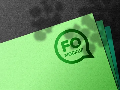 Logo Mockup branding graphic design