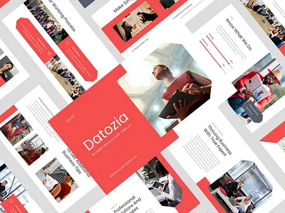 Datozia – Business Google Slides Template unique